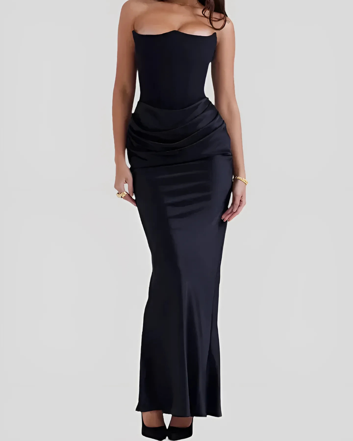 Haisley | Women’s Draped Wedding Guest Dress