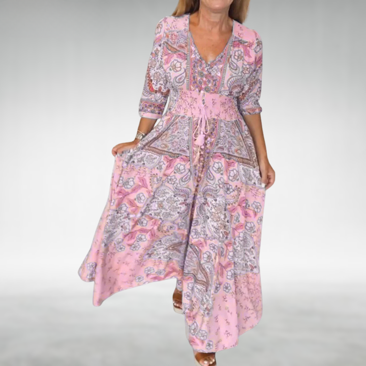 Charlotte | Women's Summer Floral Maxi Dress