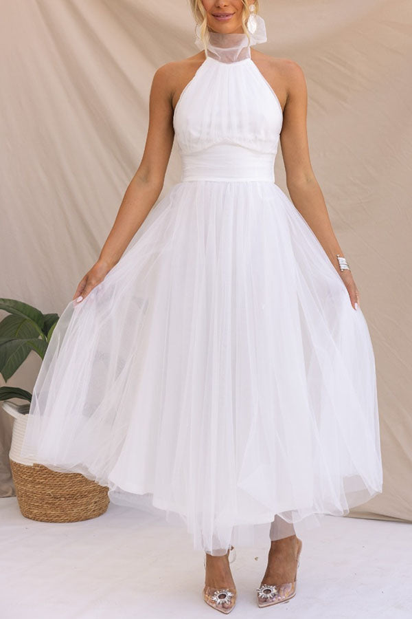 Madison | Women’s Halter Neck Summer Maxi Dress