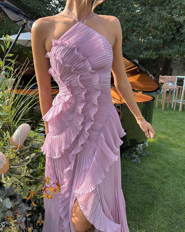 Zafira | Women’s Summer Pleated Maxi Dress