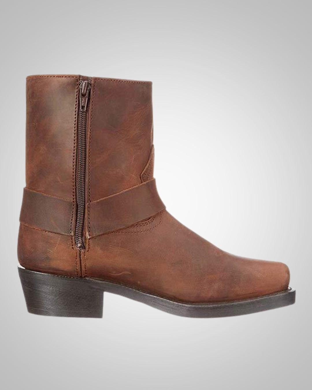 Mckenna | Women’s Buckle Strap Western Cowboy Boots
