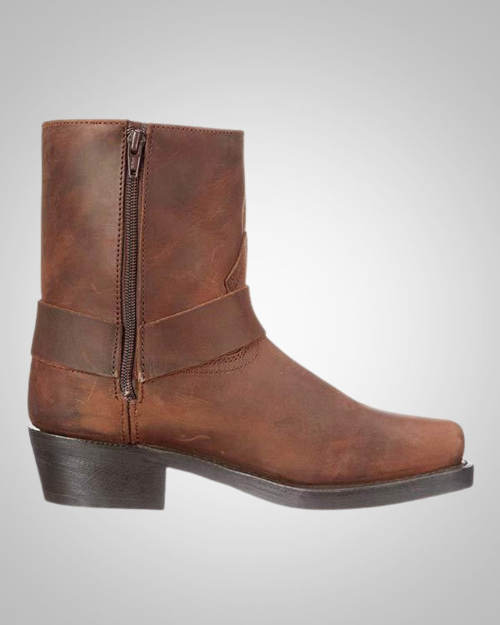 Mckenna | Women’s Buckle Strap Western Cowboy Boots