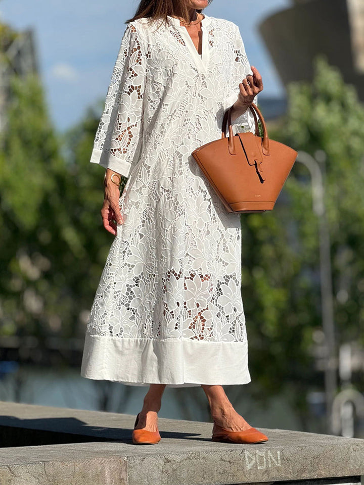 Rebecca | Women’s V-Neck Summer Maxi Dress