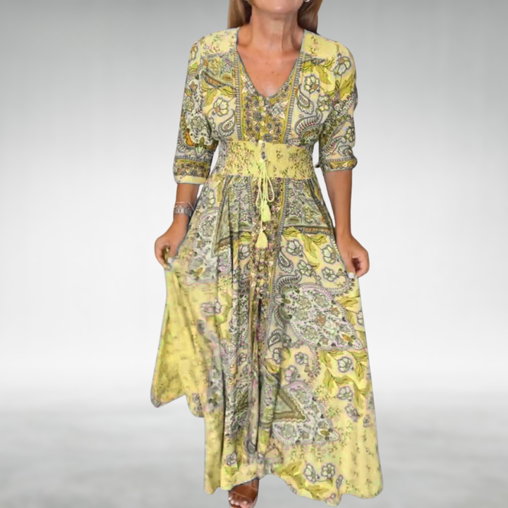 Charlotte | Women's Summer Floral Maxi Dress
