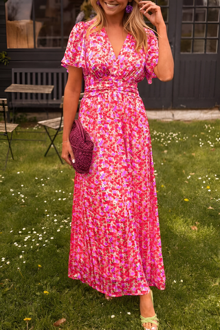 Fiona | Women’s Floral Maxi Summer Dress