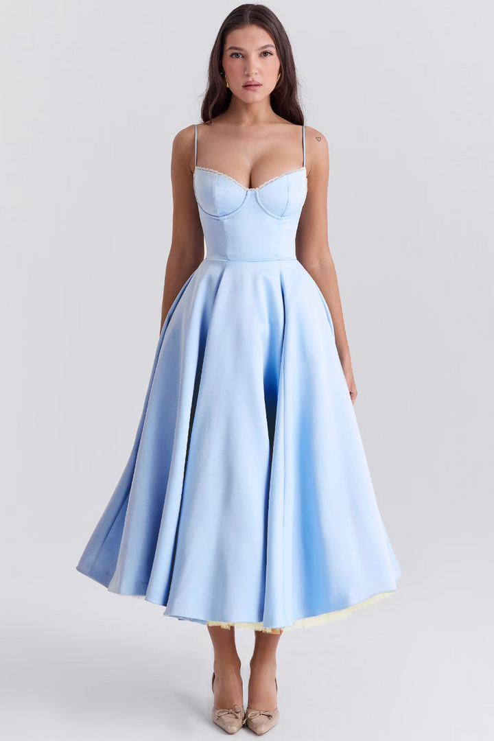Leslie | Women’s Wedding Guest Midi Dress