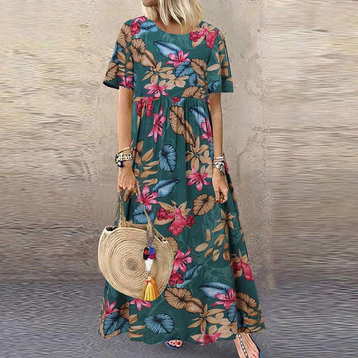 Claire | Women's Floral Summer Maxi Dress