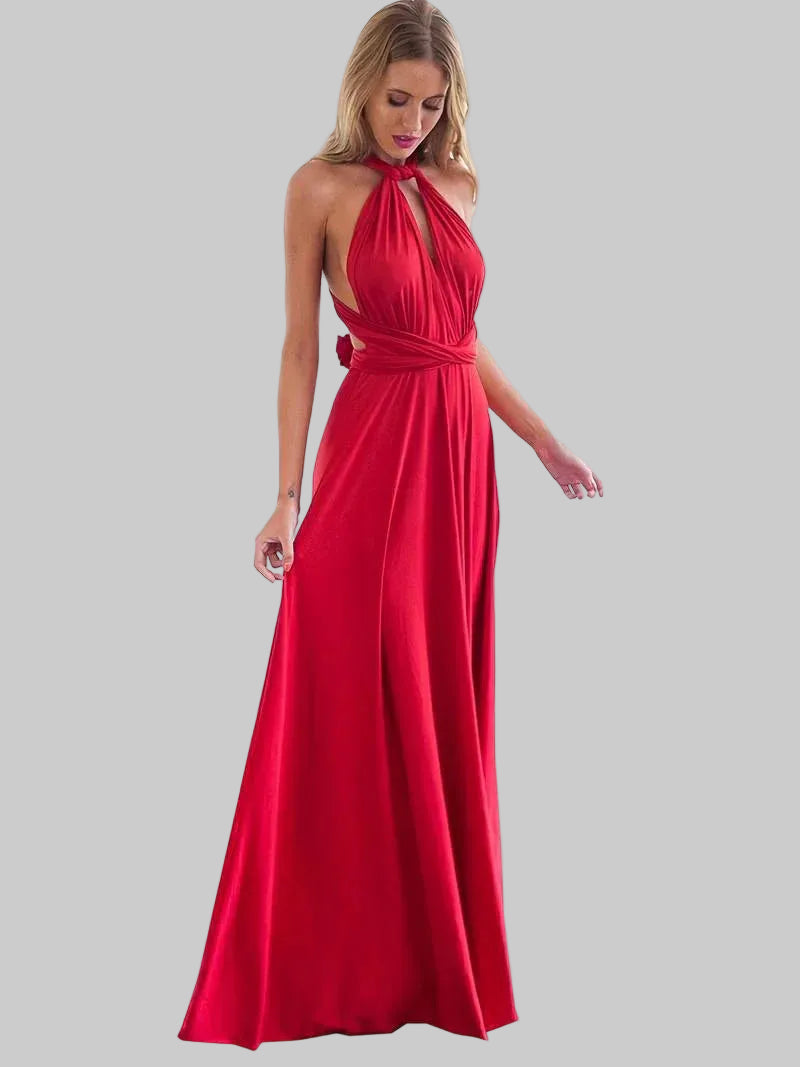 Casey | Women's Convertible Wedding Guest Maxi Dress