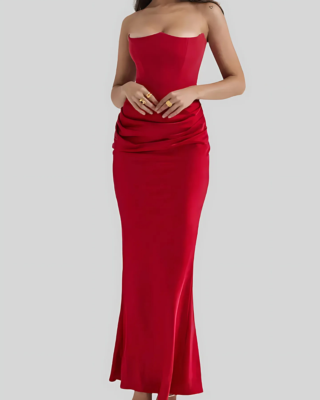 Haisley | Women’s Draped Wedding Guest Dress