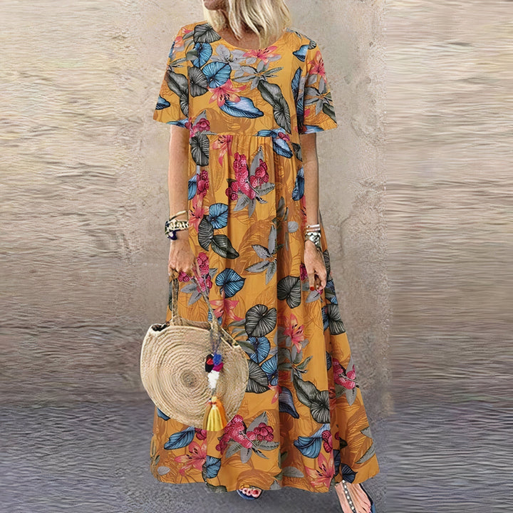 Claire | Women's Floral Summer Maxi Dress