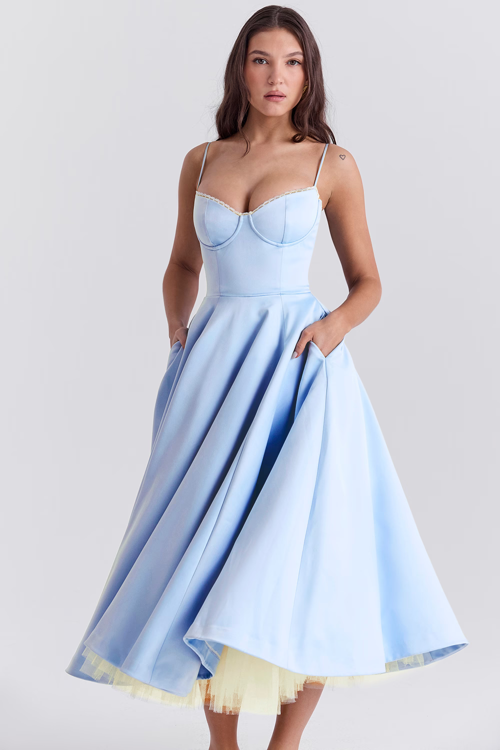 Leslie | Women’s Wedding Guest Midi Dress