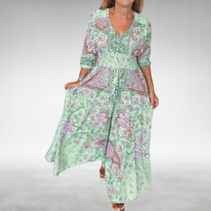 Charlotte | Women's Summer Floral Maxi Dress