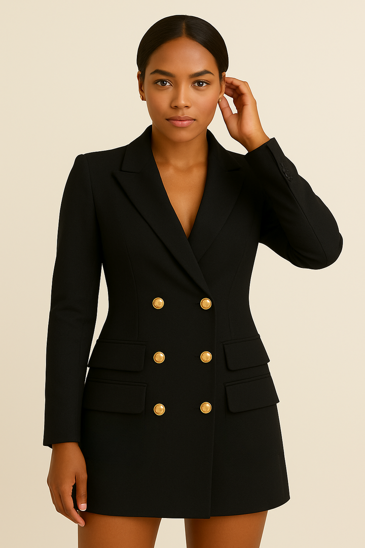 Audrey | Women's Double-Breasted Blazer Mini Dress