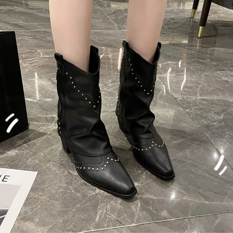 Rylee | Women’s Casual Studded Cowboy Boots