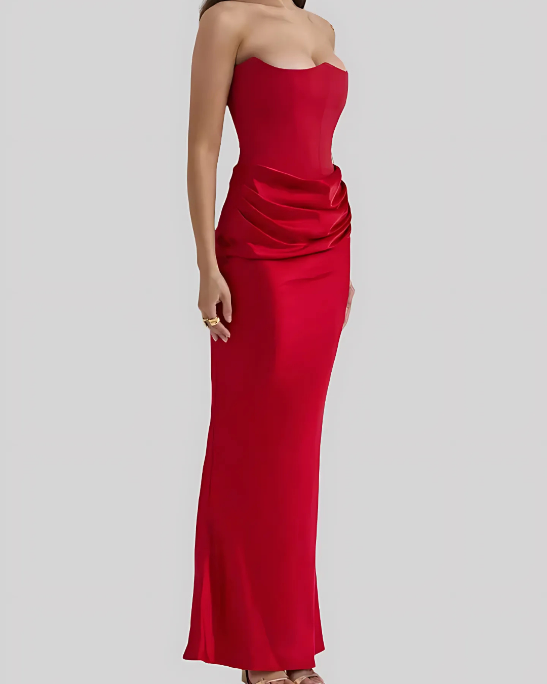 Haisley | Women’s Draped Wedding Guest Dress
