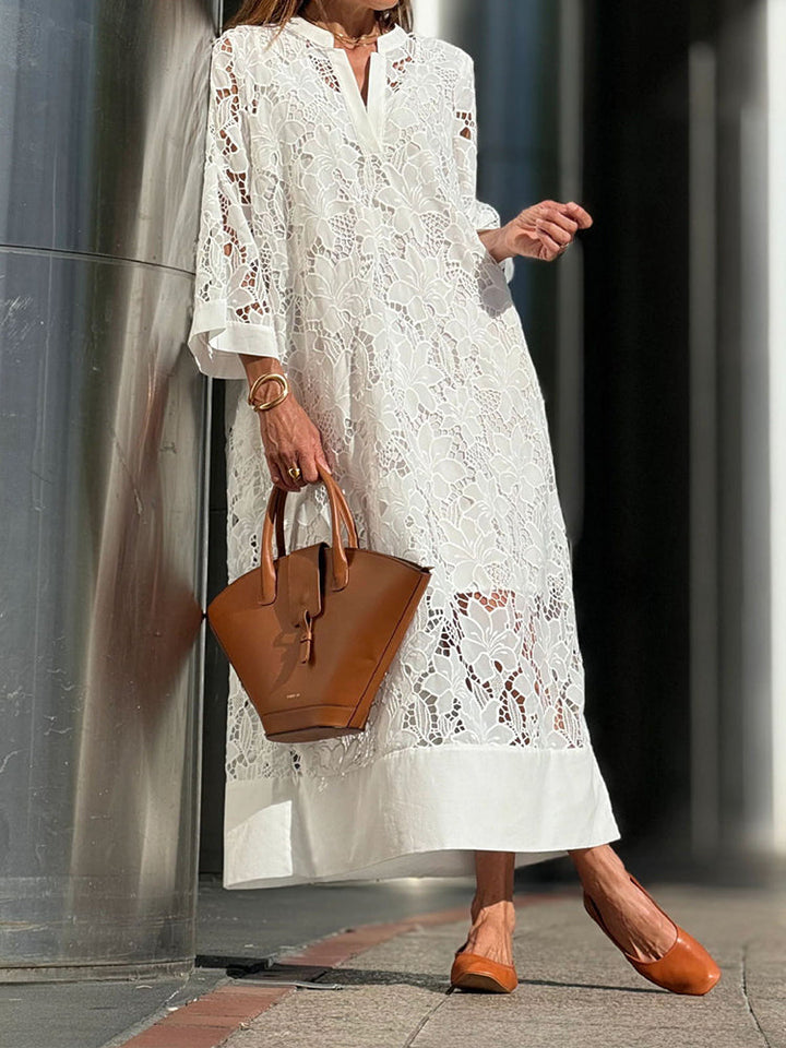 Rebecca | Women’s V-Neck Summer Maxi Dress