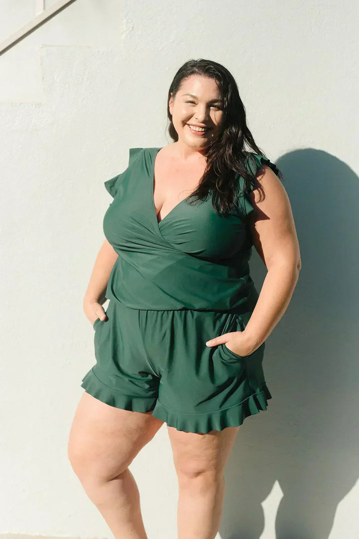 Yvonne | Women's Beach Tummy Coverage Swimsuit