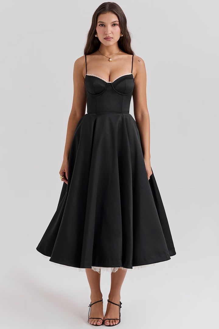 Leslie | Women’s Wedding Guest Midi Dress