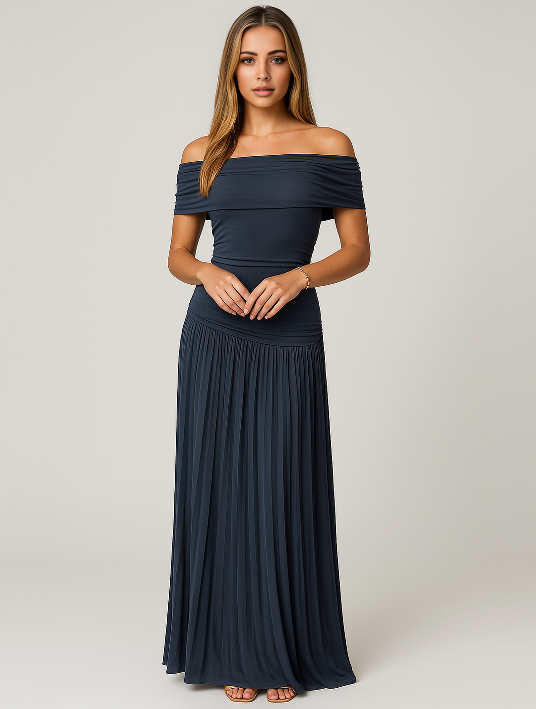 Caitlin | Women’s Off-Shoulder Wedding Guest Dress