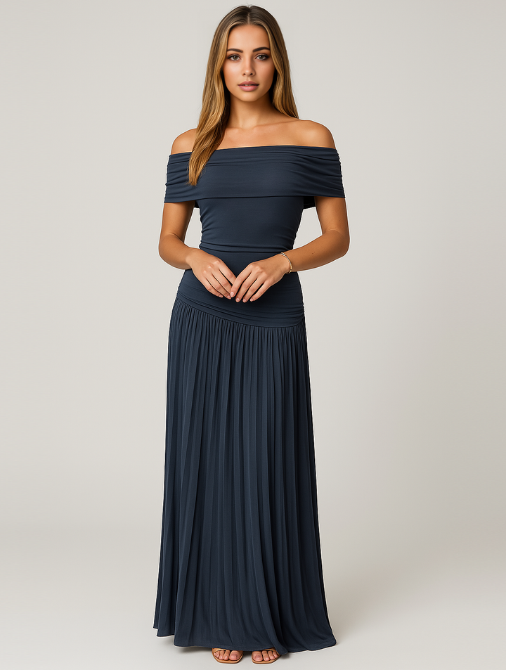 Caitlin | Women’s Off-Shoulder Wedding Guest Dress