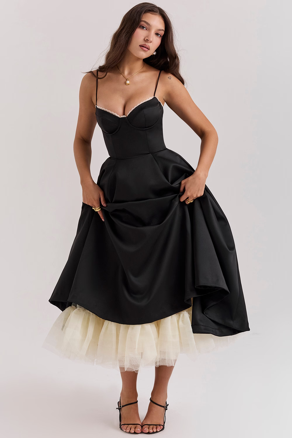 Leslie | Women’s Wedding Guest Midi Dress