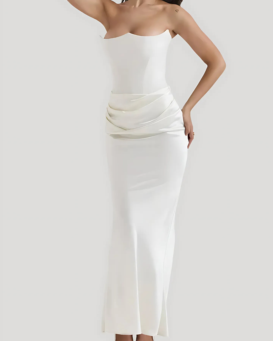 Haisley | Women’s Draped Wedding Guest Dress