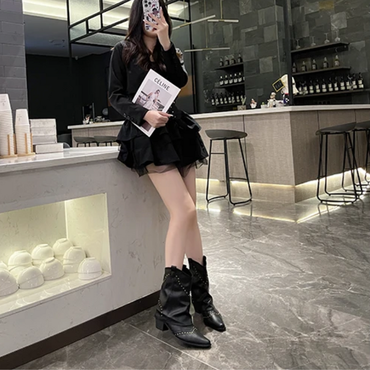 Rylee | Women’s Casual Studded Cowboy Boots
