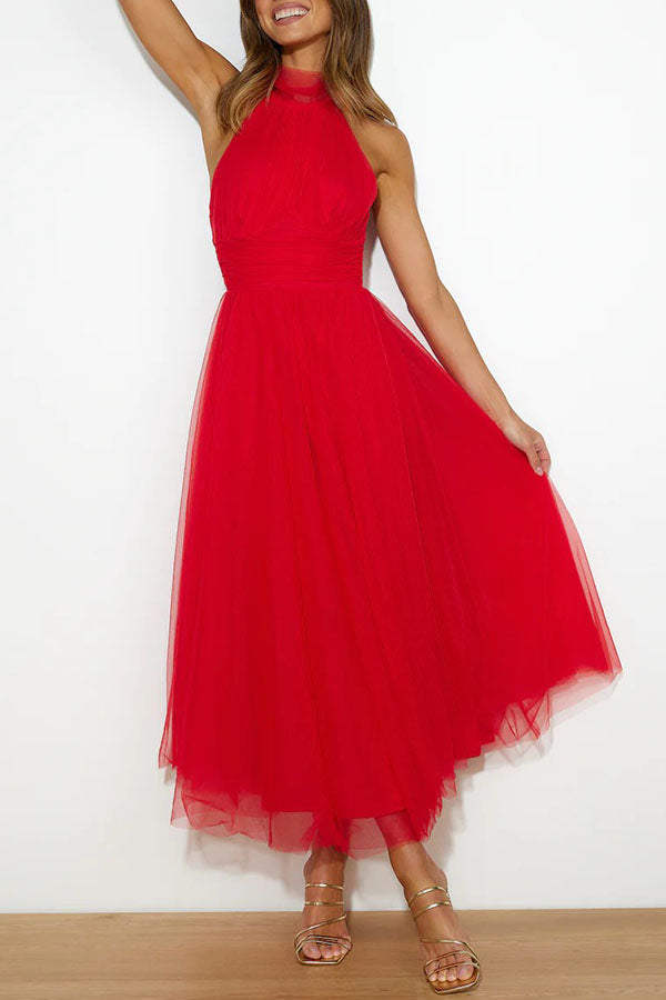 Madison | Women’s Halter Neck Summer Maxi Dress