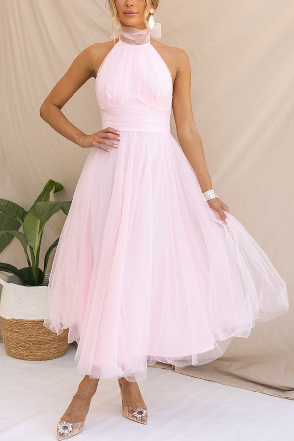 Madison | Women’s Halter Neck Summer Maxi Dress