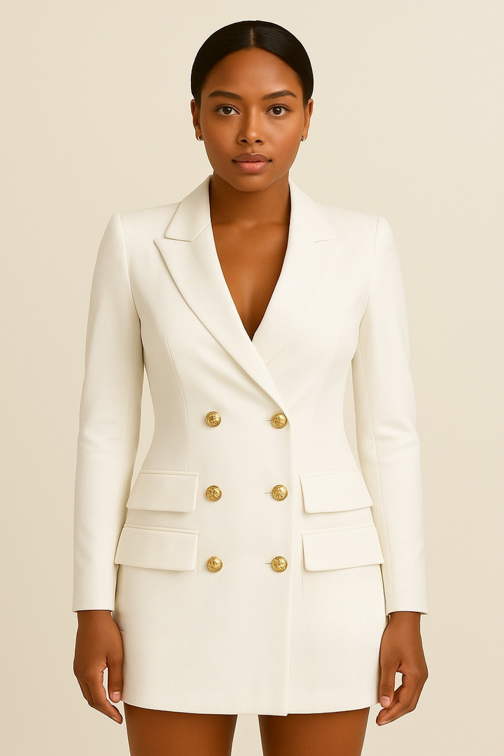 Audrey | Women's Double-Breasted Blazer Mini Dress