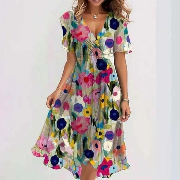 Hattie | Women’s Floral Summer Midi Dress