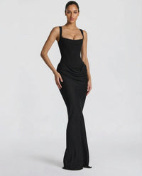 Kimberly | Women's Draped Bodycon Wedding Guest Dress