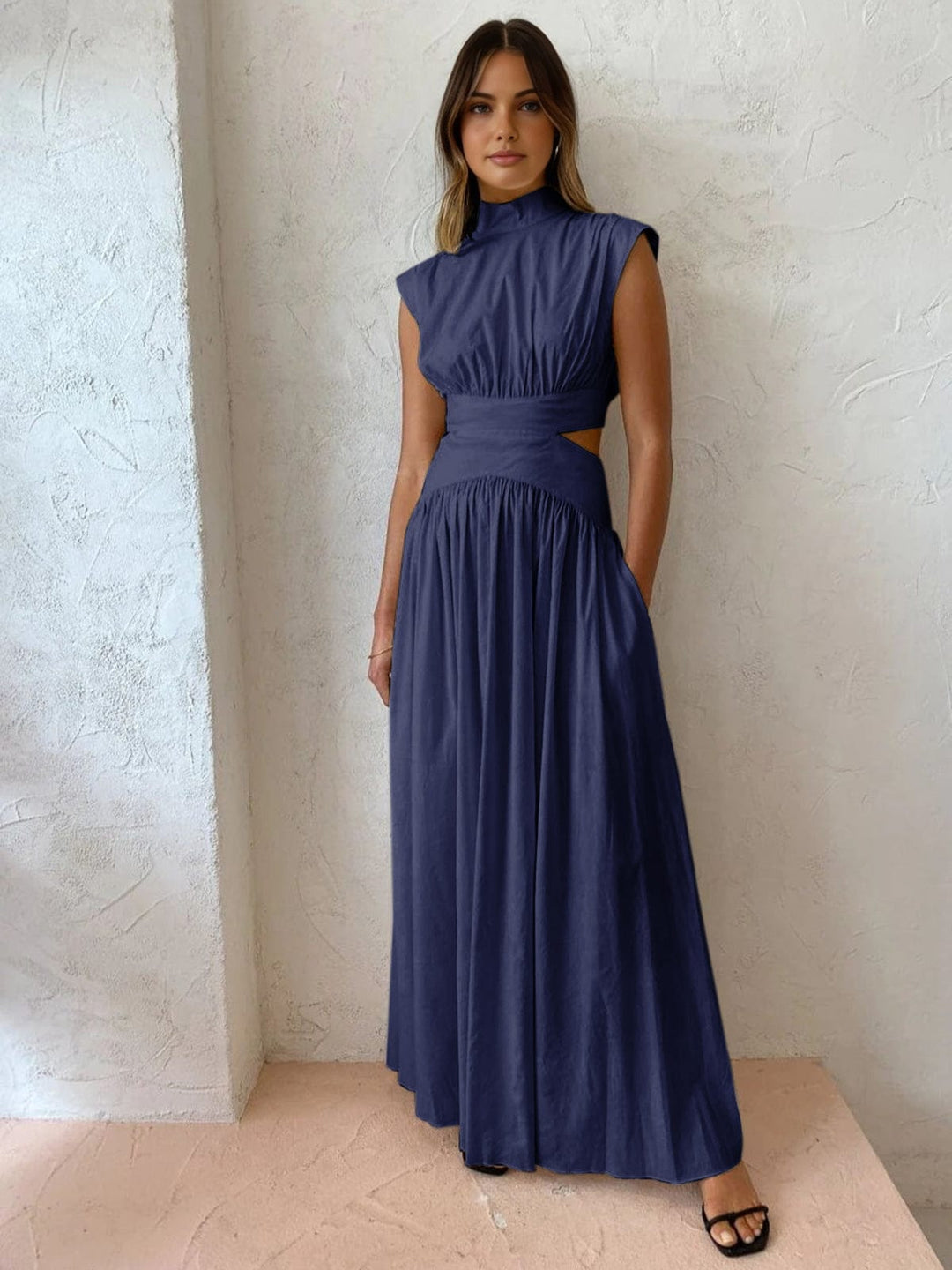 Sara | Women's Waist-Cut-Outs Summer Dress