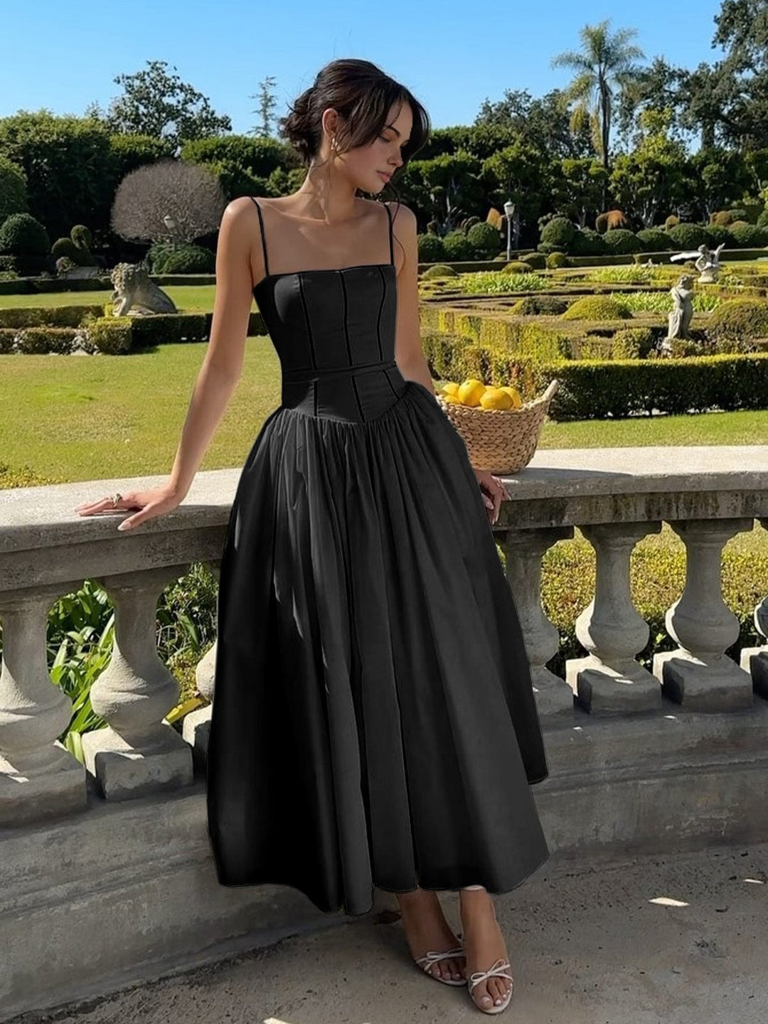 Morgan | Women’s Flared Wedding Guest Midi Dress