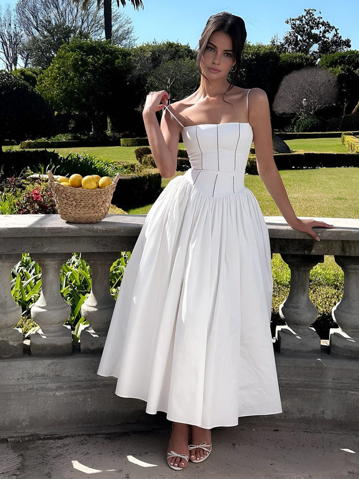 Morgan | Women’s Flared Wedding Guest Midi Dress