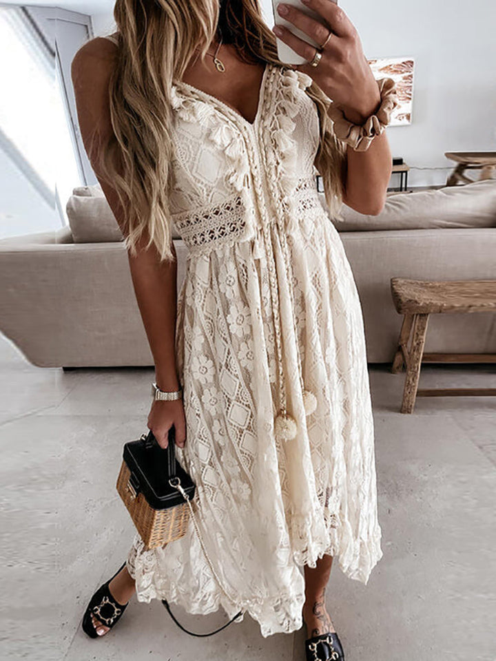 Amoura | Women’s Asymmetrical Boho Summer Dress