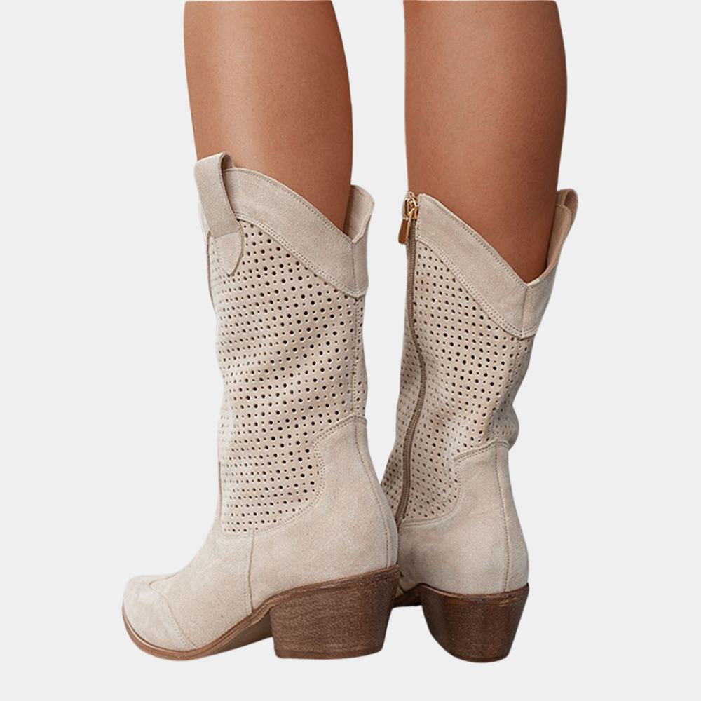 Colette | Women’s Perforated Orthopedic Cowboy Boots