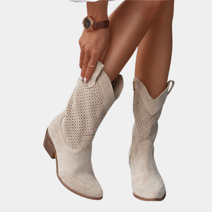 Colette | Women’s Perforated Orthopedic Cowboy Boots