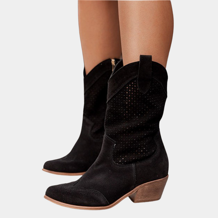 Colette | Women’s Perforated Orthopedic Cowboy Boots
