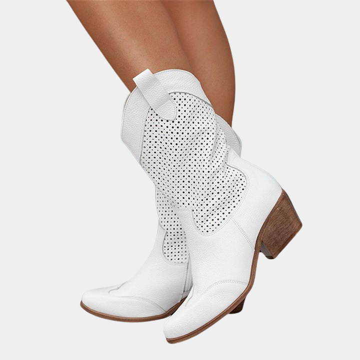 Colette | Women’s Perforated Orthopedic Cowboy Boots
