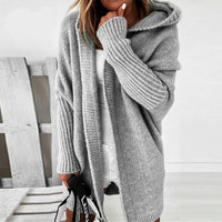 Anna | Women's Casual Long Hooded Cardigan