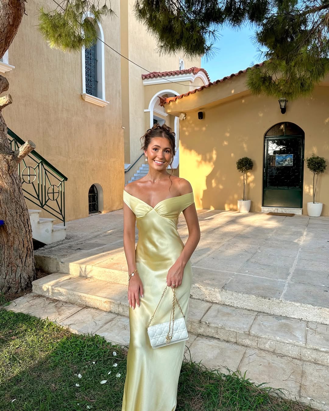 Erica | Women’s Satin Wedding Guest Maxi Dress