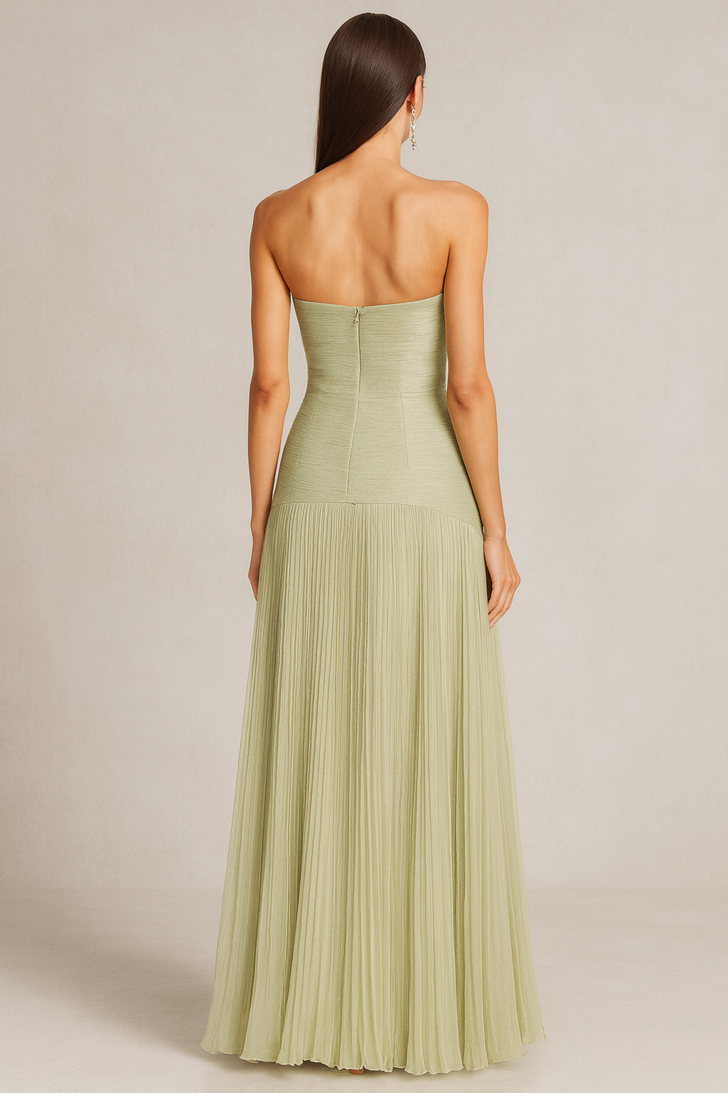 Jenna | Women’s Strapless Maxi Wedding Guest Dress