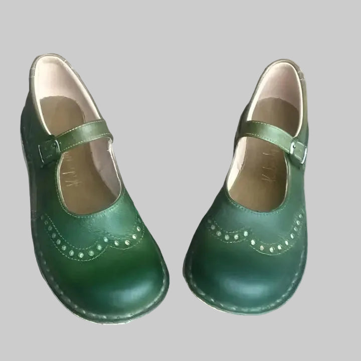Rowan | Women Vintage Buckle Strap Mary Janes