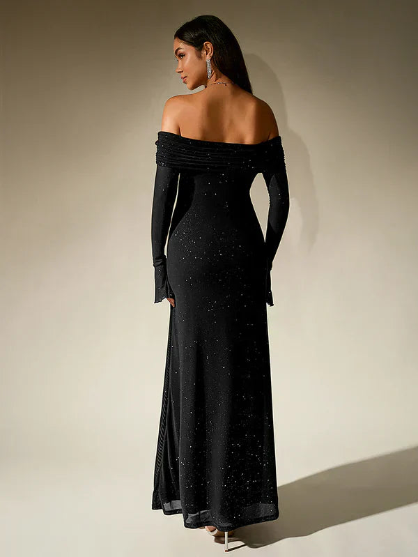 Zoya | Women’s Evening Off-Shoulder Maxi Dress