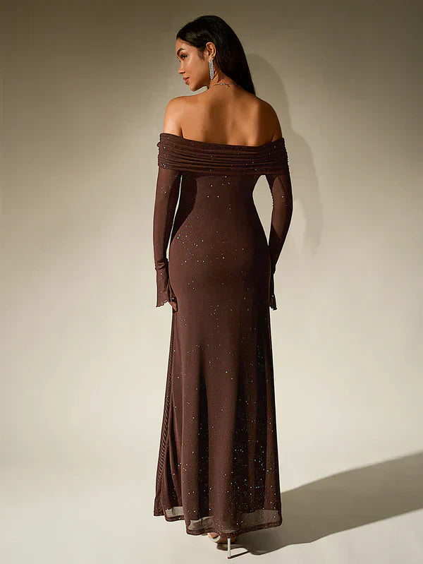 Zoya | Women’s Evening Off-Shoulder Maxi Dress