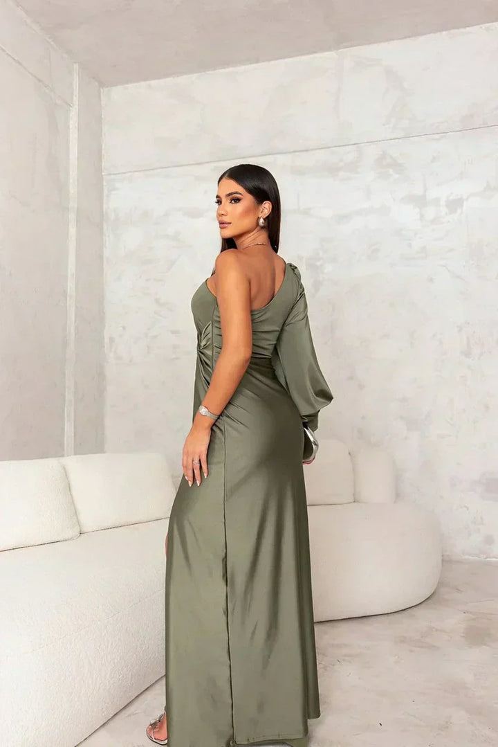Quinn | Women's Elegant One-Shoulder Wedding Guest Dress