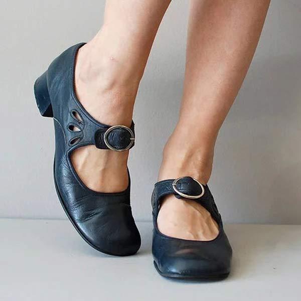 Cora | Women's Adjustable Buckle Strap Heel Sandals