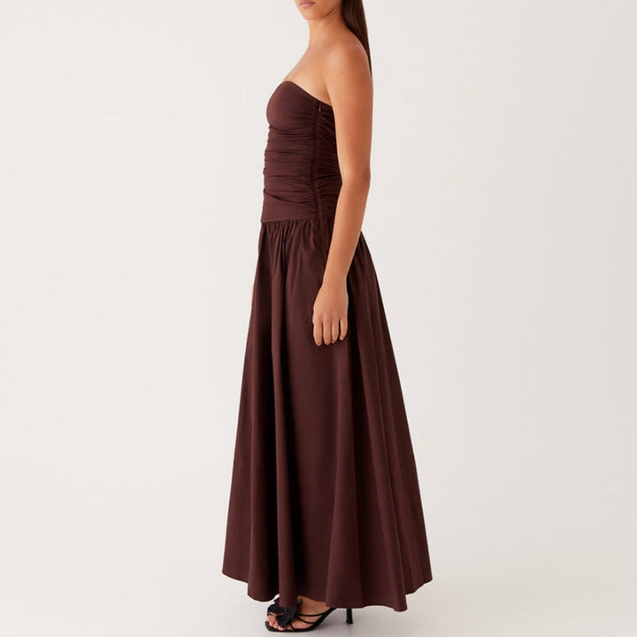 Audrey | Women’s Summer Botanical Print Maxi Dress