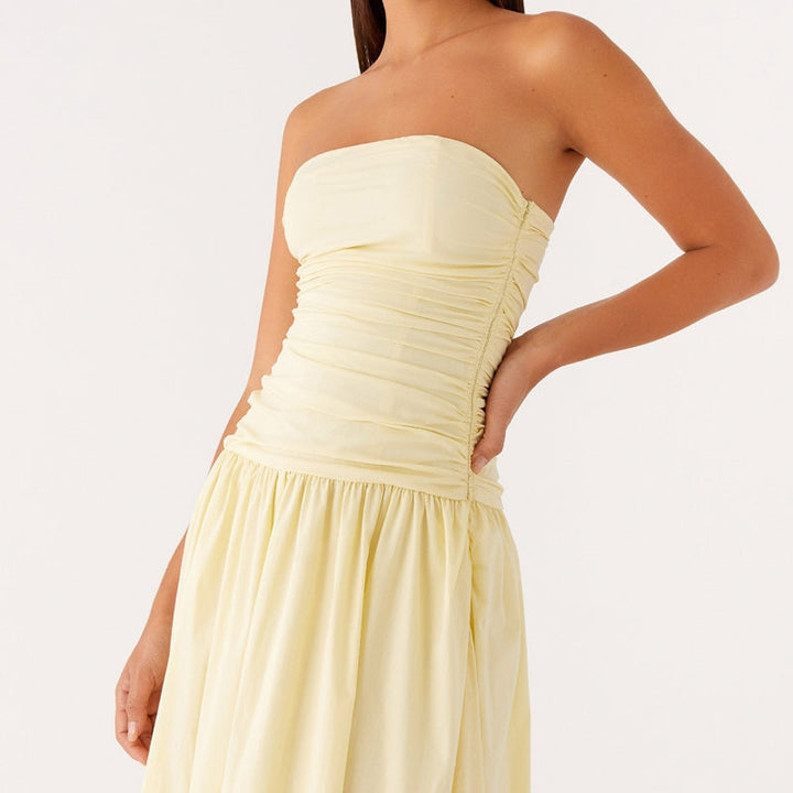 Audrey | Women’s Summer Botanical Print Maxi Dress